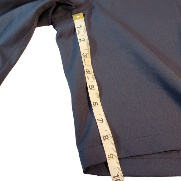 Haggar Cool 18 Pro Expandable Waist Active Outdoor Navy Golf Shorts Men's 42 - Picture 14 of 14